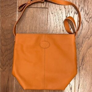 M.I.L.A. Cognac Leather Joanie Crossbody Bag